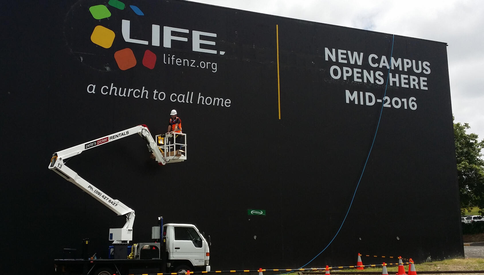 Church Building Signage Auckland